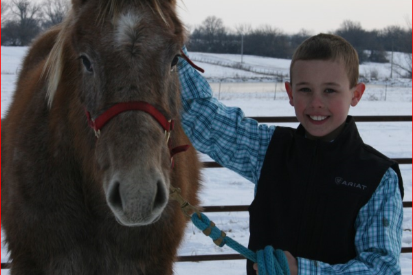 Excited Fourth-Grade Cowboy Writes Winning Story About Getting New Horse