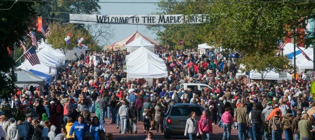 Maple Leaf Festival Attracts Folks From All Around To Baldwin City