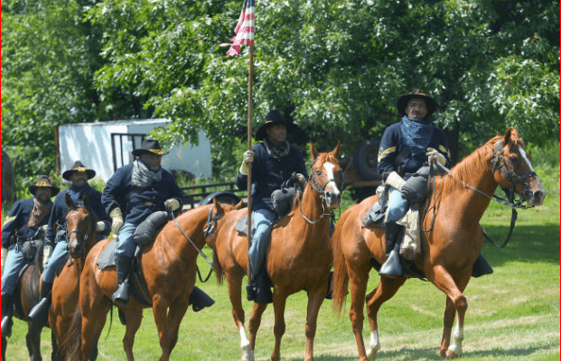 Buffalo Soldiers’ Service To Nation’s Welfare Feature For EquiFest Of Kansas Reenactments
